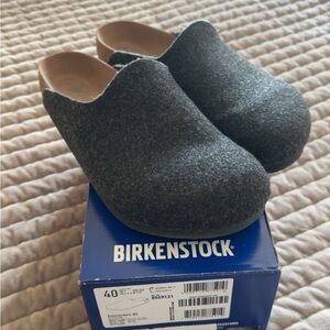 Birkenstock Women's Gray Slippers